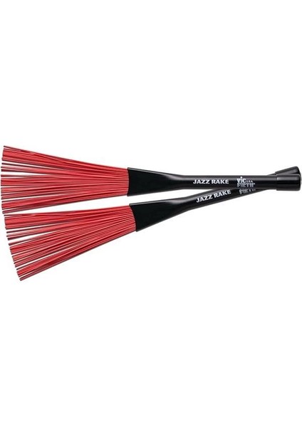 Vic Firth Baget Fırça(Çift) Jazz Rake (Plastik), Çap: 0.605" modelleri