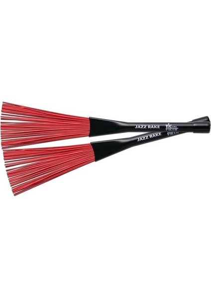 Vic Firth Baget Fırça(Çift) Jazz Rake (Plastik), Çap: 0.605"