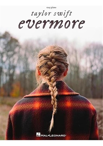 Taylor Swift - Evermore Easy Piano Songbook With Lyrics