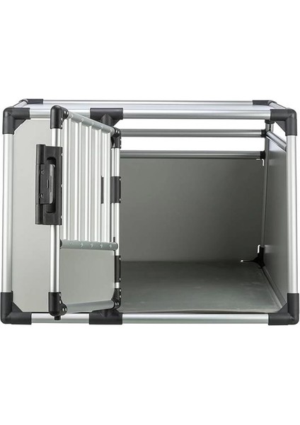 Köpek Taşıma Alüminyum Kafesi, 93X65X81CM