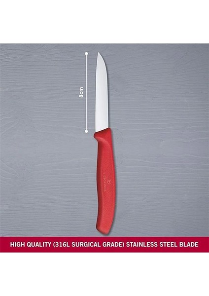 6.7401 Swissclassic 8cm Düz Soyma Bıçağı fiyatları