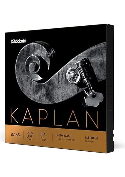 D'addario K610 3/4m Kaplan Kontrabas Teli