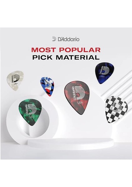 Planet Waves Assorted Pearl Celluloid 25LI Paket Pena (Medium) fiyatları