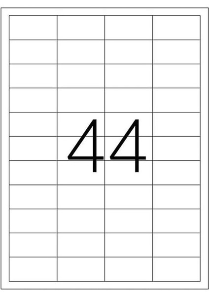 TW-2044 Lazerpostalama, Davetiye, Kargo Işleri Için Her Pakette 100 Sayfa Etiket, Beyaz fiyatları