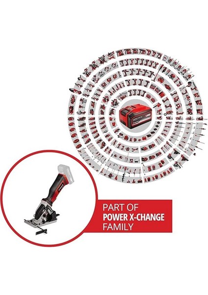 Akülü Mini Daire Testere Te-Cs 18/89 Li - Solo Power X-Change (18V, Lityum-Iyon, 28MM Kesme fiyatları