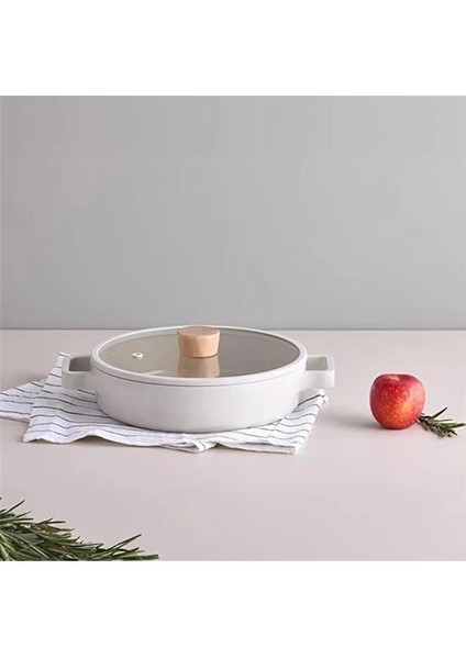 D-NEOF226L Fıka Cam Kapaklı Alumınyum Sıg Tencere 26 cm Be fiyatları