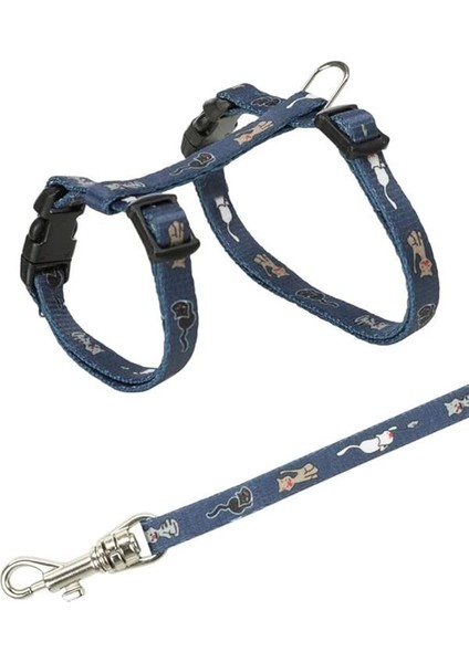 Yavru Kedi Göğüs Tasması Seti, 21-34CM/8MM, Asorti fırsatları