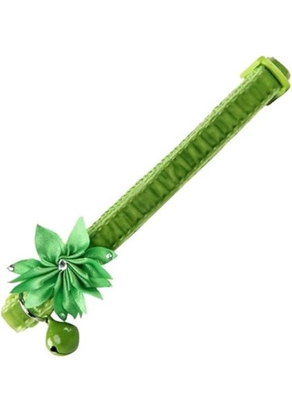 Pawise Çiçekli Kedi Boyun Tasması Yeşil fırsatları