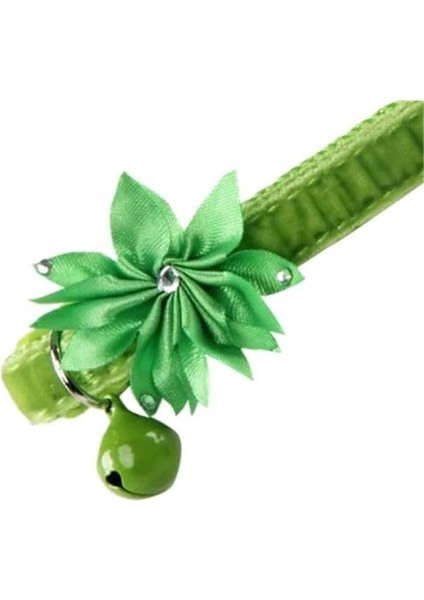 Pawise Çiçekli Kedi Boyun Tasması Yeşil indirimleri