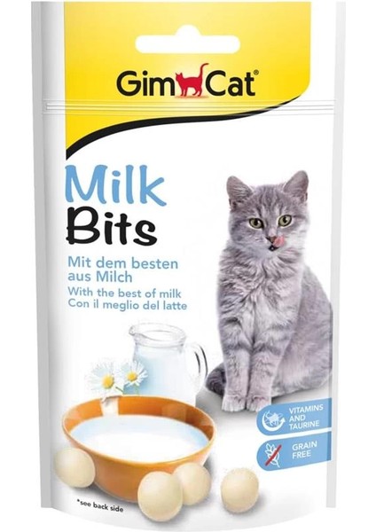 Milkbits Sütlü Kedi Ödül Tableti, 40 G