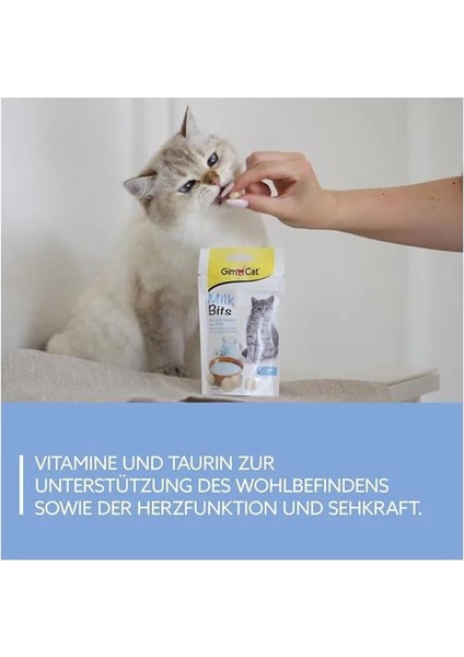 Milkbits Sütlü Kedi Ödül Tableti, 40 G modelleri