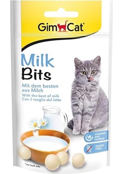 Milkbits Sütlü Kedi Ödül Tableti, 40 G