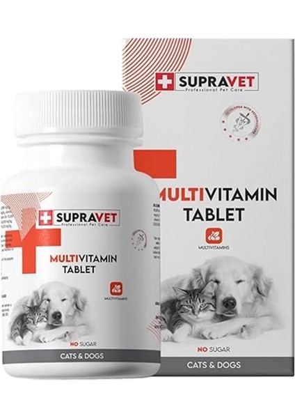 Kedi ve Köpekler Için Multivitamin Tablet 75 Adet fırsatları