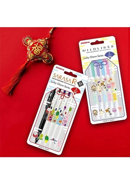 Sarasa Clıp 0.5mm Jel Kalem Wıtch Serısı 5lı Set