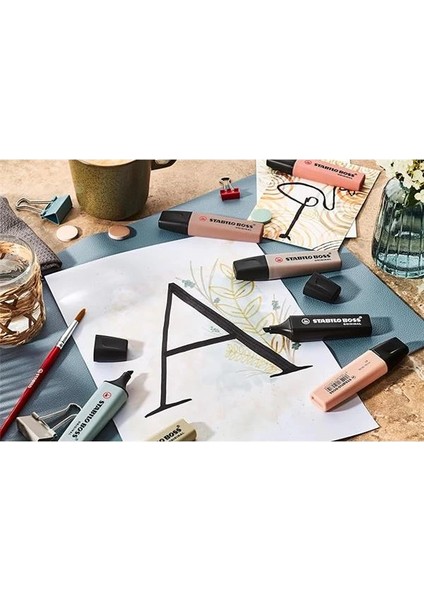 Boss Orıgınal Naturecolors - Fosforlu Kalem - 4'lü Paket - Çeşitli Renkler indirimleri