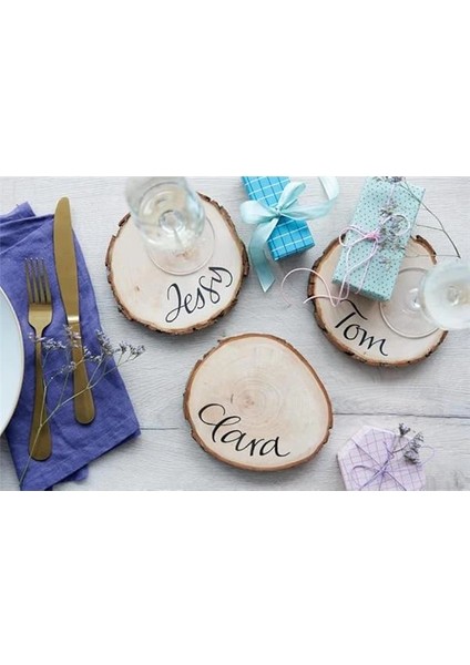 1255 Kaligrafi Kalemi - Siyah - 3 Kalem - Kaligrafi Ucu 2 - 5 mm