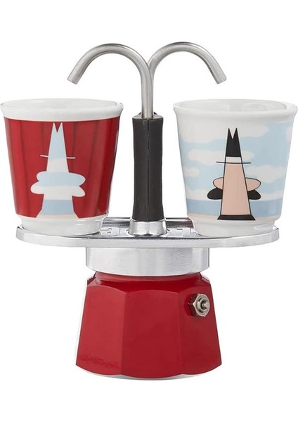 - Set Mini Express: Ocak Üstü Espresso Pişirici + 2 Cups - Magrite Serisi fiyatları