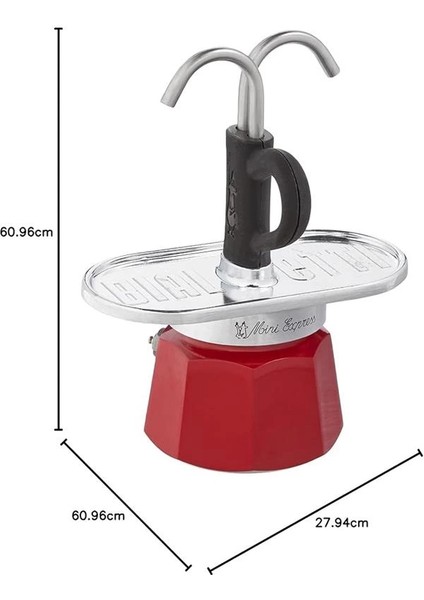 - Set Mini Express: Ocak Üstü Espresso Pişirici + 2 Cups - Magrite Serisi indirimleri