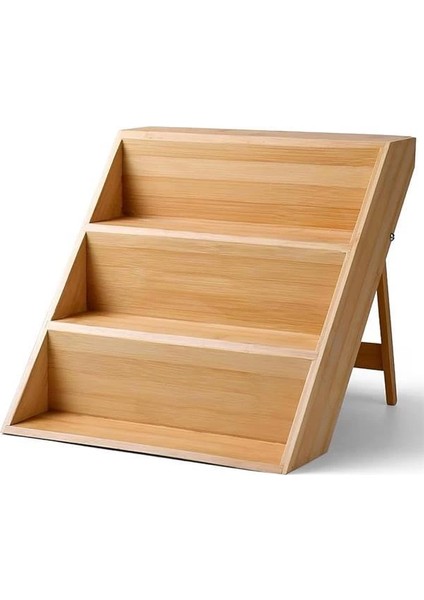 Bambu 3 Katlı Katlanabilir Baharat Standı | Çekmece Içi Kullanıma Uygun Baharatlar Için modelleri
