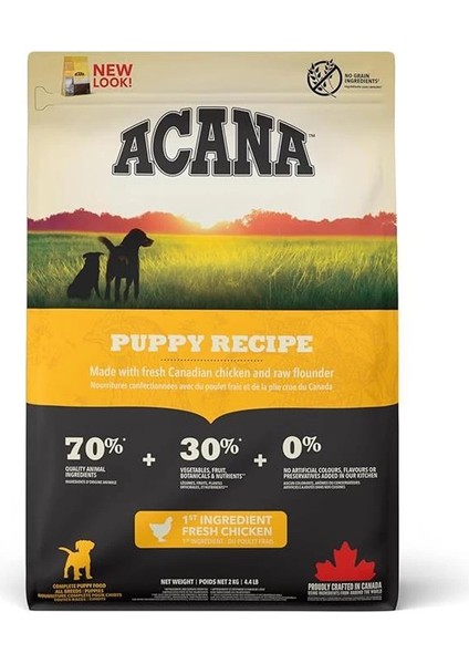 Heritage Kuru Köpek Maması, Tavuklu, Yavru Köpek, 2 kg