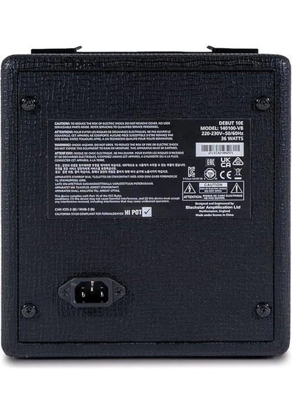 Debut 10E Combo Elektro Gitar Amfisi (Siyah) fırsatları