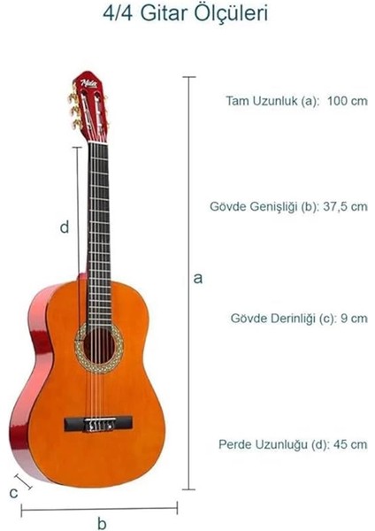 CG-270M Doğal Renk Klasik Gitar 4/4 Yetişkin Boy Sap Ayarlı Full Set modelleri
