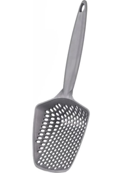 Küçük Delikli Kedi Kumu Eleme Küreği, Ince Taneli Dar Aralıklı Pet Tuvalet Temizleme Eleği