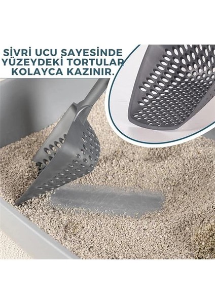 Küçük Delikli Kedi Kumu Eleme Küreği, Ince Taneli Dar Aralıklı Pet Tuvalet Temizleme Eleği fiyatları