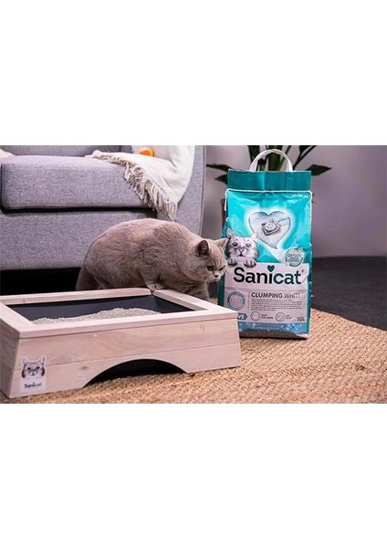 Active Marsilya Sabunlu Topaklanan Kedi Kumu 10L