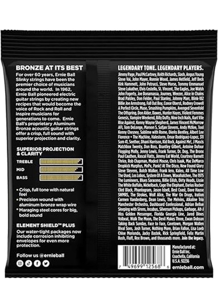 Hafif Alüminyum Bronz Akustik Gitar Telleri, Ölçü 11-52 fırsatları