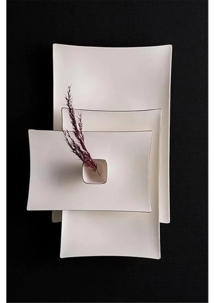 Wind Platin 64 Parça 12 Kişilik Yemek Takımı