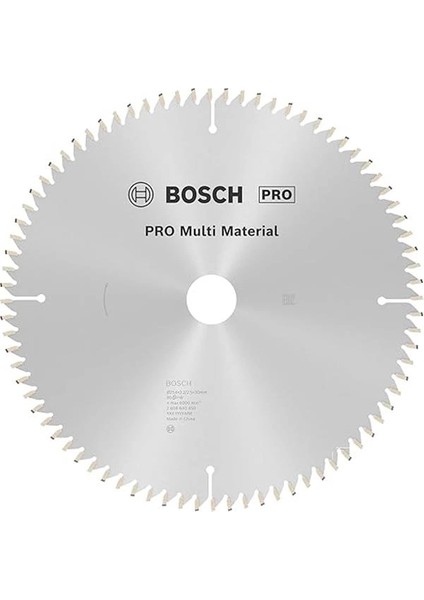 Daire Testere Bıçağı, Gri, Sk5 Çelik, 1 Adet