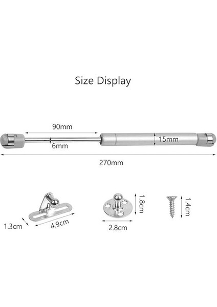Gazlı Dolap Kapağı Pistonu 100N fiyatları