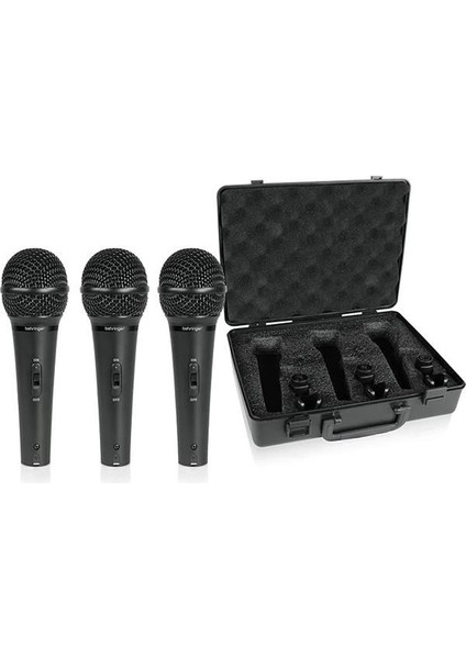 Ultravoice XM1800S Dinamik Kardioid Vokal ve Enstrüman Mikrofon Seti (3lü) fiyatları