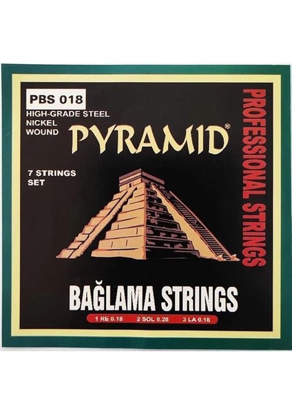 PBS18 018 Kısa Sap Için Saz Teli - Orjinal Alman Pyramid fiyatları