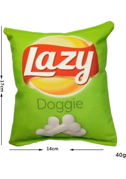 Cips Dayanıklı Sesli Köpek Oyuncağı 1 Adet (Lazy) modelleri