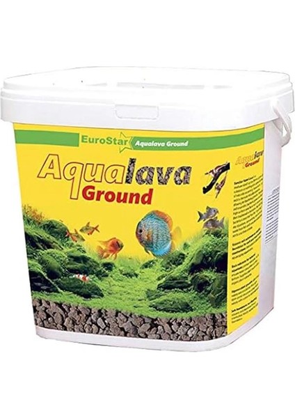 Aqualava Akvaryum Için Lav Taşı, 10 Lt Kova