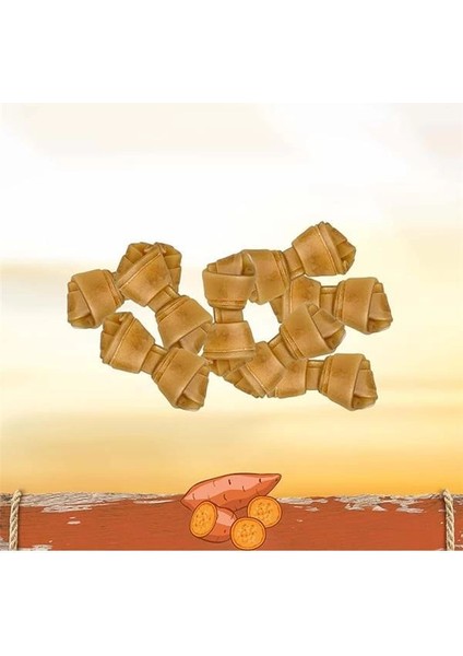 Tavuklu Tatlı Patatesli Mini Düğüm Kemik 8'li 128GR indirimleri