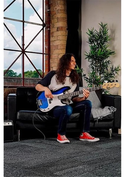 CBG-460BL 46 Inç 4/4 Yetişkin Amfili Bas Gitar Seti Blue modelleri