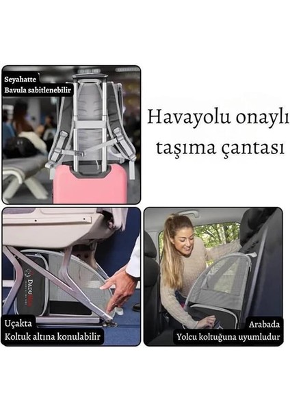 Pettybag Kedi/köpek Seyahat Çantası (Pembe)