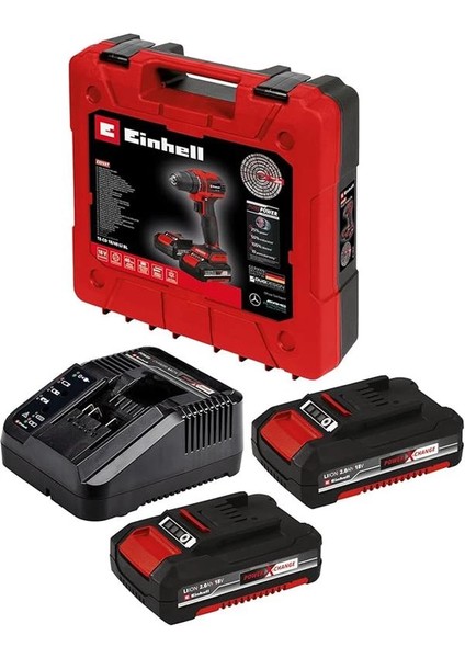 Akülü Vidalama Te-Cd 18/40 Li Bl (2x2,0 Ah) Power X-Change (Li-Ion, 18 V, 40 Nm, Kömürsüz modelleri