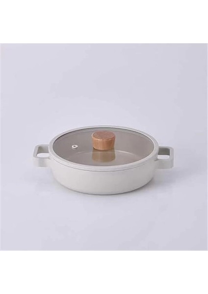 Fika Alüminyum Bej Cam Kapaklı Döküm Sahan 20 cm fiyatları