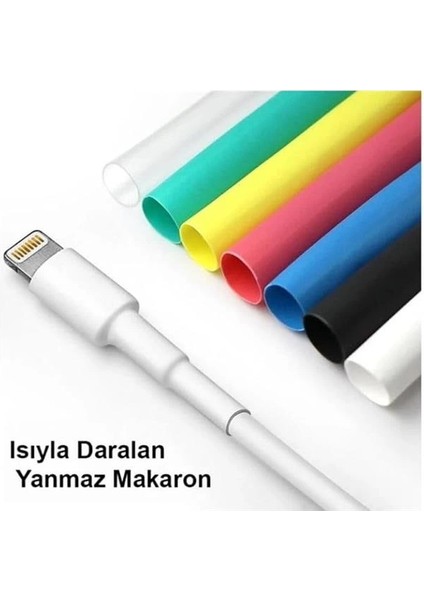 Isıyla Daralan Makaron Kablo Seti 580 Parça Kablo Tamir Kiti indirimleri