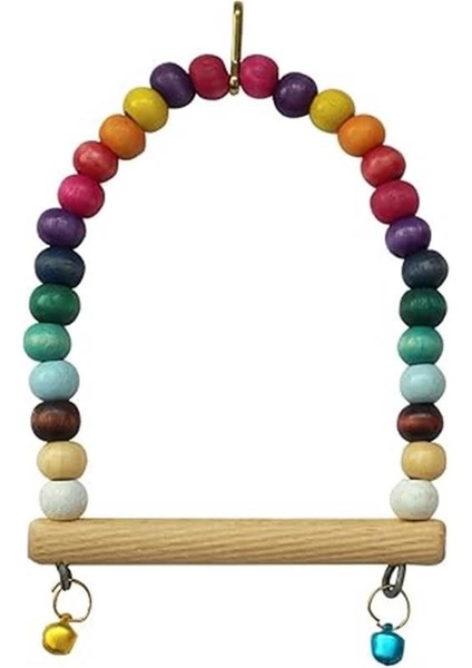 Muhabbet Kuşu Oyuncak Seti (Salıncak-Aynalı Küvet-Merdiven)