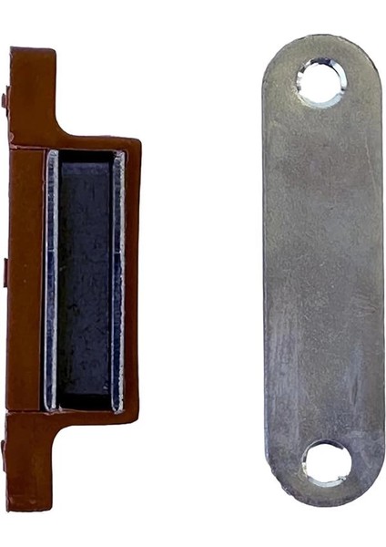 Sineklik ve Dolap Kapakları Için Mıknatıslı Tutucu Kilit 2li Kahverengi indirimleri