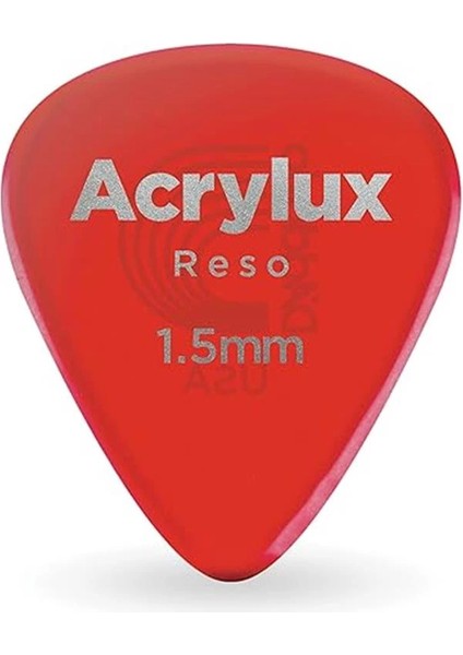 Planet Waves 1AR7-03 Pena Standart Acrylux Reso 1.5 mm 3 Lü Paket fırsatları