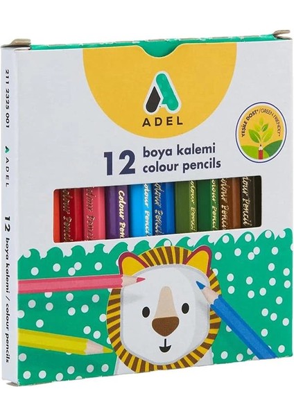 Boya Kalemi, Yarım Boy, 12 R. (Fsc) fırsatları