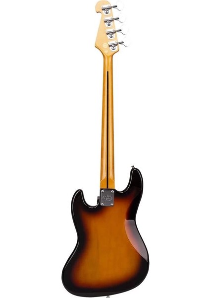 SJB62C+/3TS Tortoise Shell Pickguard Bas Gitar, 3-Tone Sunburst fiyatları