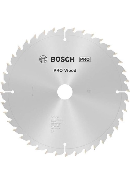 Professional Accessories Daire Testere Bıçağı, Sk5 Çelik, Mavi, 1 Adet