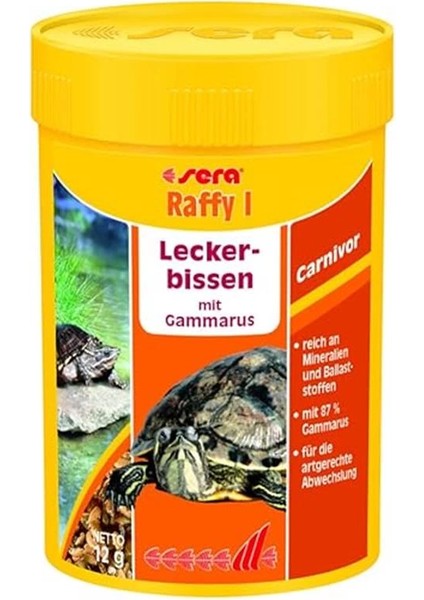 Sera Raffy I 100 Ml/12 gr Kaplumbağa Yemi
